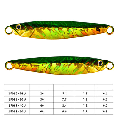 Señuelo Metálico Luminoso de Largo Alcance - Cebo Biónico para Pesca - Image 2