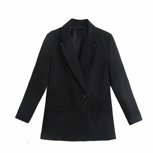 Blazer Casual Doble Botonadura Ligero para Commuter - Image 15