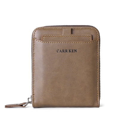 Billetera Corta de Hombre con Cierre - Diseño Casual Moderno - Image 11