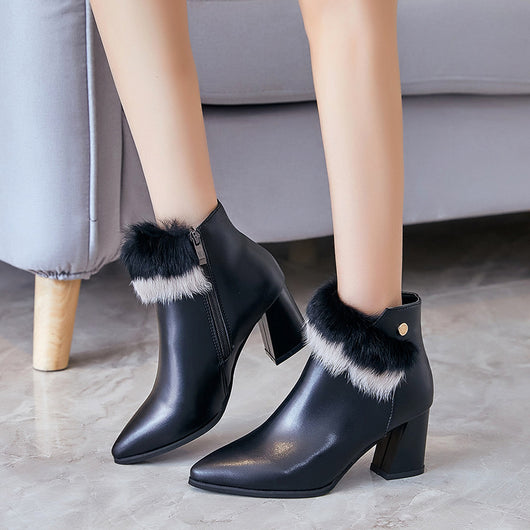 Botas de Invierno para Mujer Cuero Martin Tallas 35-40 - Image 6