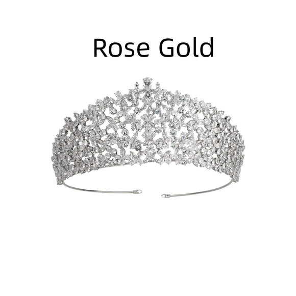 Corona de Circonita Jane Eyre - Joyería Premium