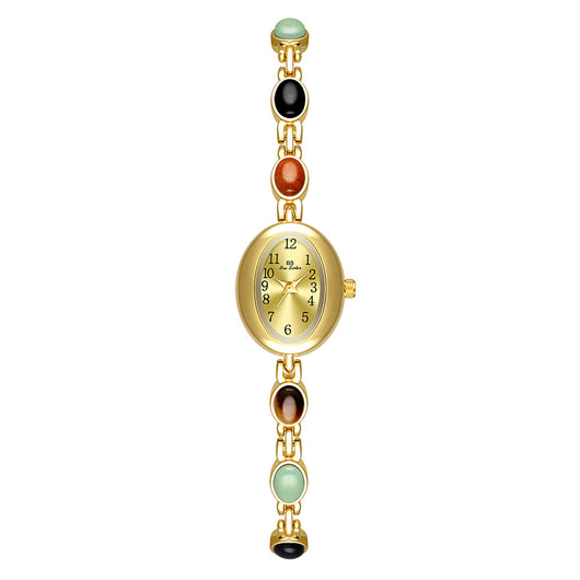 Pulsera de Jade Natural Multicolor Fu Lu Shou - Abundancia y Protección - Image 7