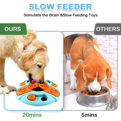 Juguete Interactivo Comedero Lento para Perros - Dispensador de Alimento Antideslizante - Image 4