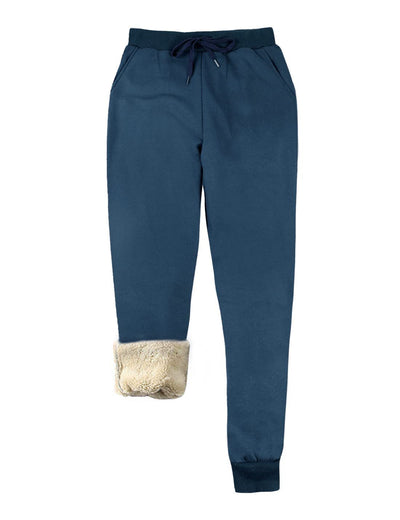 Pantalones Deportivos Cómodos Ajuste Suelto Entrenamiento Fitness Forro Polar - Image 3