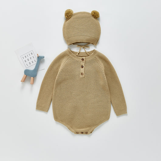 Enterizo Acogedor para Bebé con Gorro y Bolsa - Diseño Adorable - Image 4