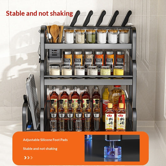 Estantería de Almacenamiento para Cocina - Organizador de Piso - Image 4