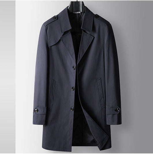 Gabardina de Negocios Juvenil Premium - Corte Clásico Solapa Italiana - Image 21