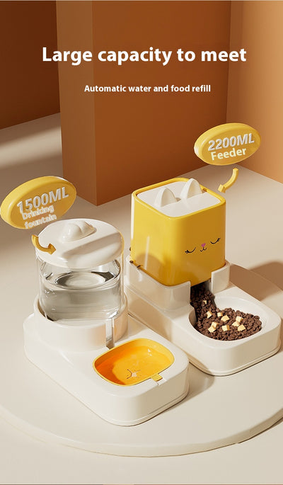 Comedero Automático con Dispensador de Agua para Gatos - Image 24