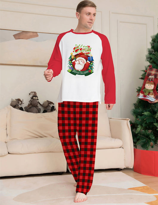 Pijamas Navideños Familiares a Juego con Pantalón a Cuadros - Image 11