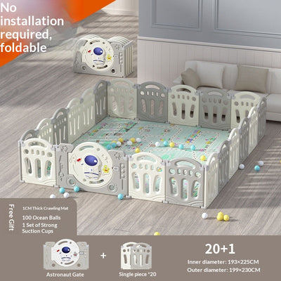 Tapete de Gateo y Corral de Juego para Niños - Image 25