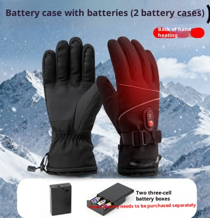 Guantes Térmicos Deportivos para Ciclismo con Calefacción Eléctrica - Image 12