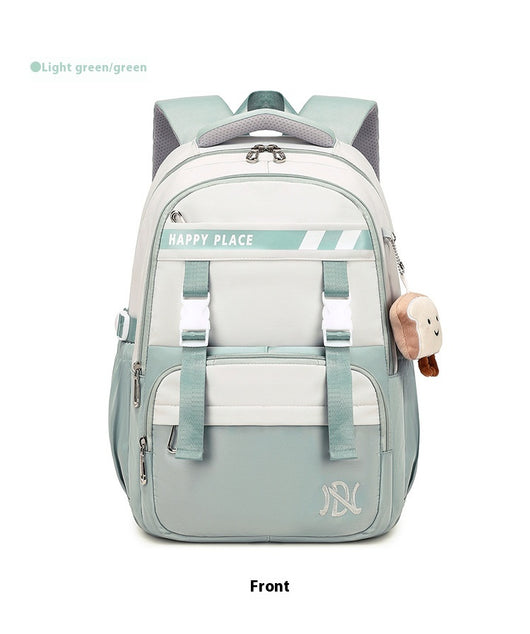 Mochila Escolar Preppy Minimalista Resistente a Manchas - Image 17