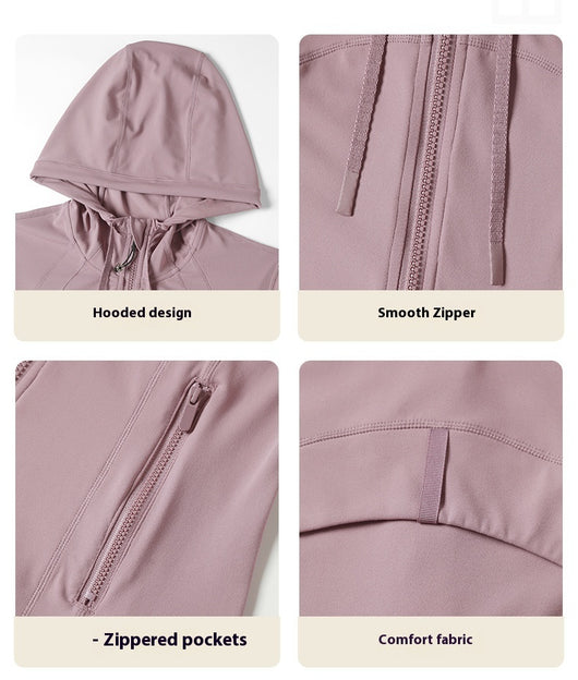 Sudadera Deportiva Mujer con Capucha - Efecto Reductor y Silueta Estilizada - Image 13