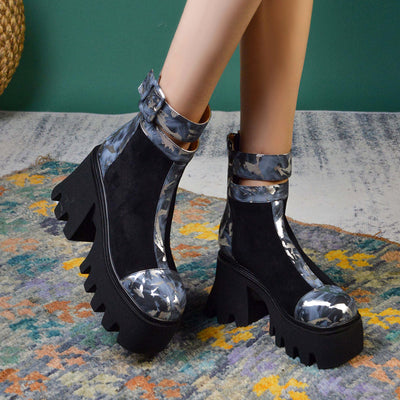 Botas Martin Impermeables con Plataforma Elevadora para Mujer - Image 3
