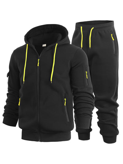 Sudadera Tipo Cardigan para Hombre con Cierre y Bolsillos en los Brazos - Image 12