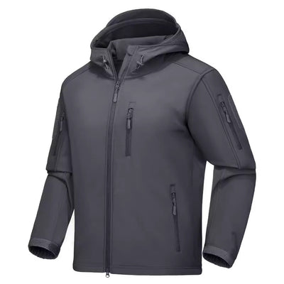 Chaqueta Deportiva Impermeable con Capucha para Hombre - Corte Holgado - Image 3