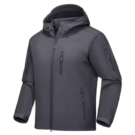 Chaqueta Deportiva Impermeable con Capucha para Hombre - Corte Holgado - Image 3