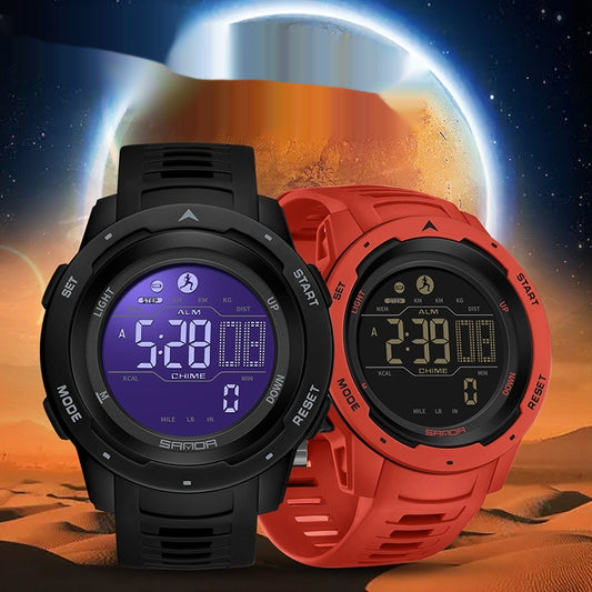 Reloj Inteligente Deportivo Resistente al Agua con Monitor de Calorías - Image 2
