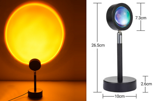 Lámpara Proyector de Atardecer: Luz Ambiental que Nunca Se Apaga - Image 25