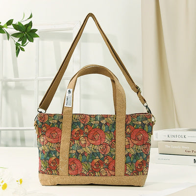 Bolsa Crossbody de Corcho Ecológica con Capacidad de Tote Portátil - Image 7