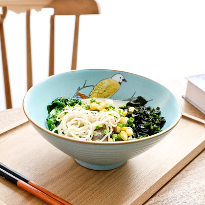 Tazón de Cerámica Artesanal para Ramen Estilo Japonés - Image 5