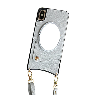 Funda Diagonal para Celular con Bolsillos de Tarjeta y Correa - Image 21