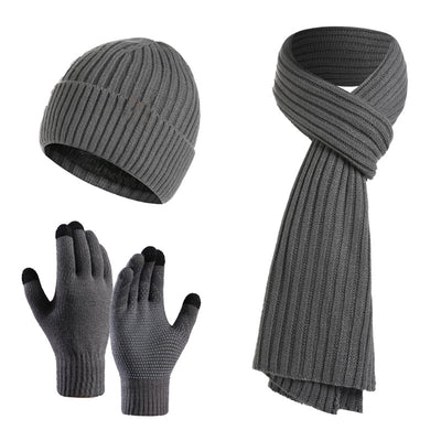 Conjunto Invernal 3 en 1: Gorro, Bufanda y Guantes Tejidos - Image 8