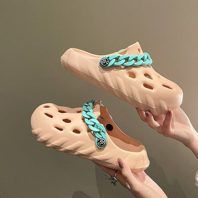 Sandalias Plataforma Cómodas de Suela Blanda Impermeables para Playa - Image 4