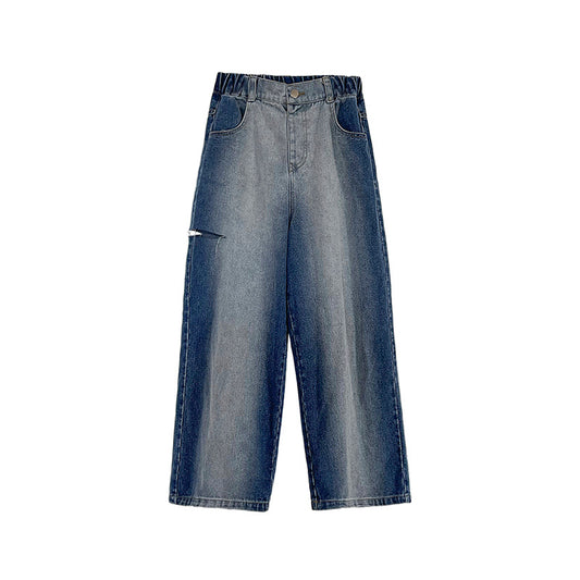 Jeans Rectos con Degradado para Niñas - Image 2