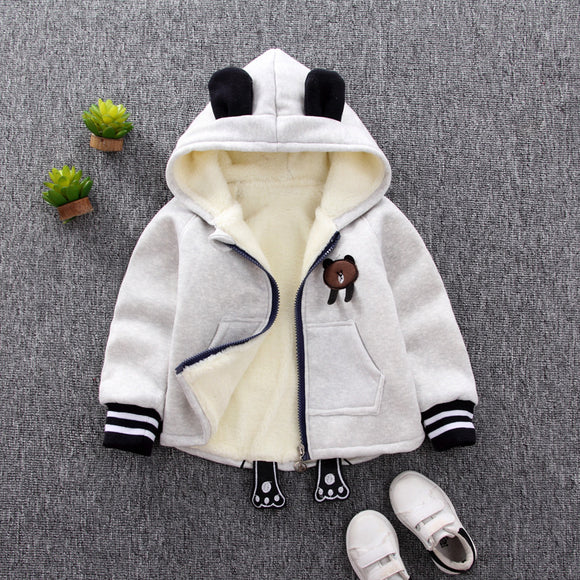 Chaqueta Polar Infantil para Otoño e Invierno