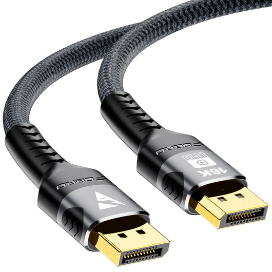 Cable DisplayPort 1.4 16K Macho a Macho con Funda Tejida - Image 7