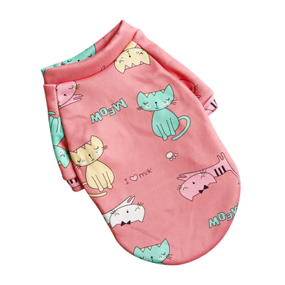 Suéter Floral de Felpa Delgada para Perros - Moda Canina Elegante - Image 38