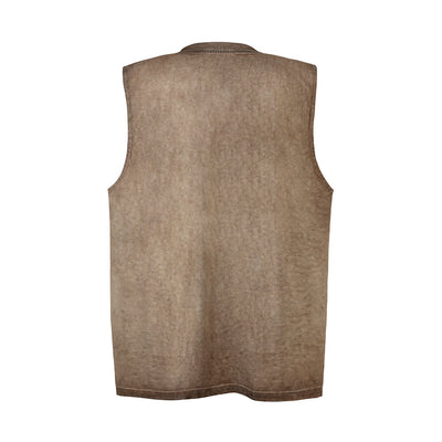 Chaleco Camiseta Estampado Paisaje para Hombre - Image 13