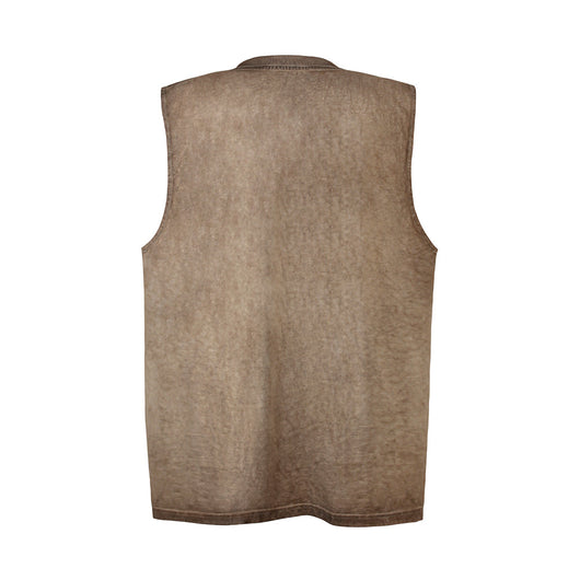 Chaleco Camiseta Estampado Paisaje para Hombre - Image 13