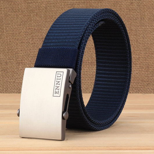 Cinturón de Lona para Hombre con Hebilla Suave - Image 5