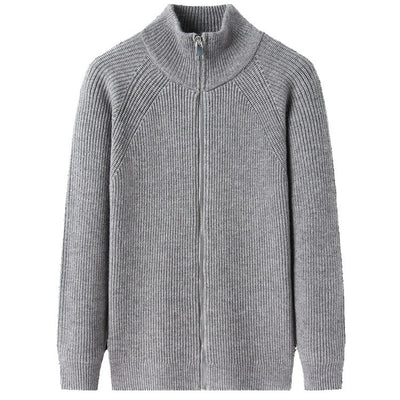 Cardigan Casual Cuello Alto Versátil para Hombre - Image 5
