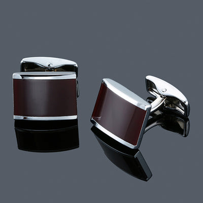 Gemelos Vintage con Patrón Esmaltado - Colección Cube Artesanal - Image 10