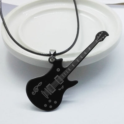 Dije de Guitarra en Acero Inoxidable - Regalo de Pareja con Personalidad - Image 13