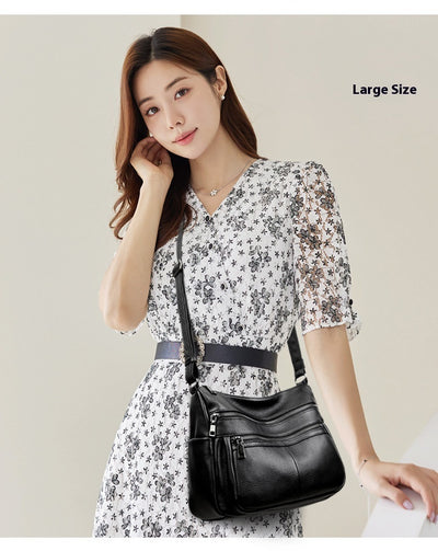 Bolso Mensajero de Cuero Genuino Primera Capa - Estilo Profesional - Image 25