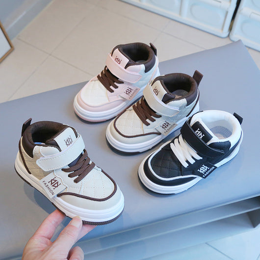Zapatillas Deportivas Altas para Niños - Sneakers Casuales Cómodos