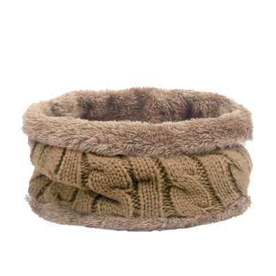 Conjunto de Gorro y Bufanda de Terciopelo Grueso para Hombre y Mujer - Image 18