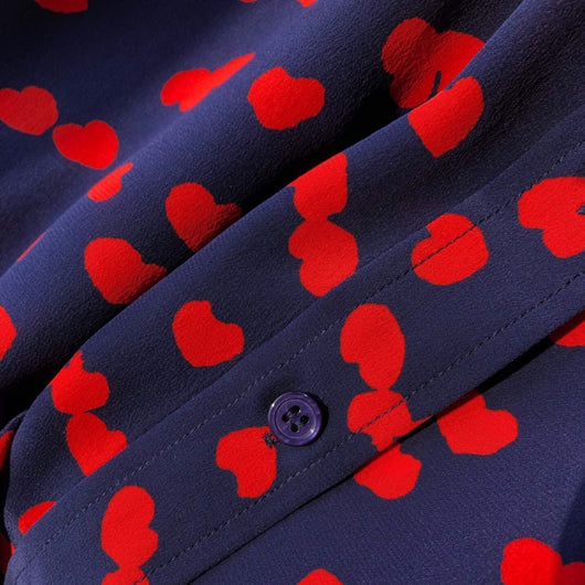 Camisa de Seda Lavada Arena con Botones - Manga Larga Suave y Texturizada - Image 8