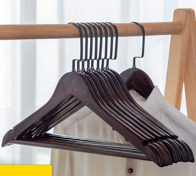 Percha de Madera Antideslizante sin Marcas para Ropa Delicada - Image 21
