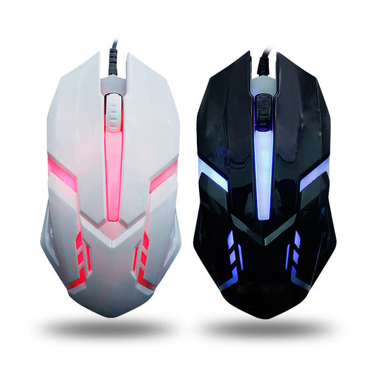 Ratón Gaming USB con Luz LED Respirable Multicolor para E-sports - Image 5