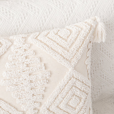 Funda de Almohada Nórdica Minimalista Moderna con Costura Tufted Geométrica 3D - Image 20