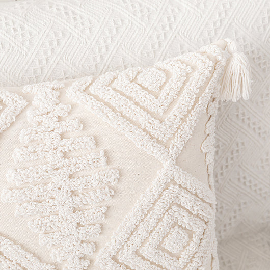 Funda de Almohada Nórdica Minimalista Moderna con Costura Tufted Geométrica 3D - Image 20