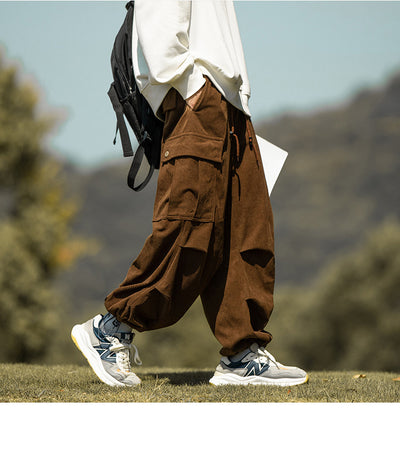Pantalones de Pana Anchos Casuales para Otoño e Invierno - Image 30