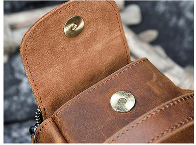 Bolsa de Aseo de Cuero Premium Grande para Mujer - Image 7