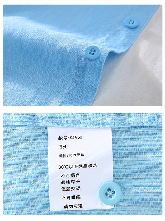Camisa Casual de Manga Corta para Hombre - Image 23