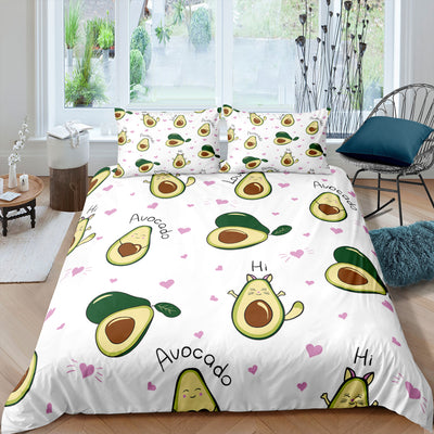Juego de Sábanas Acolchado Estampado de Tres Piezas - Image 13